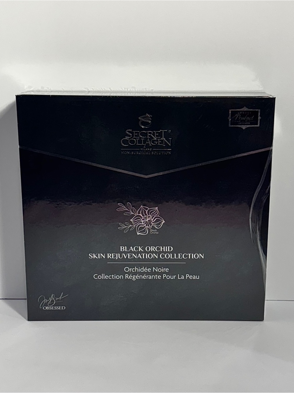 Secret Collagen Black Orchid Skin Rejuvenation Collection 8-Pc Gift Set